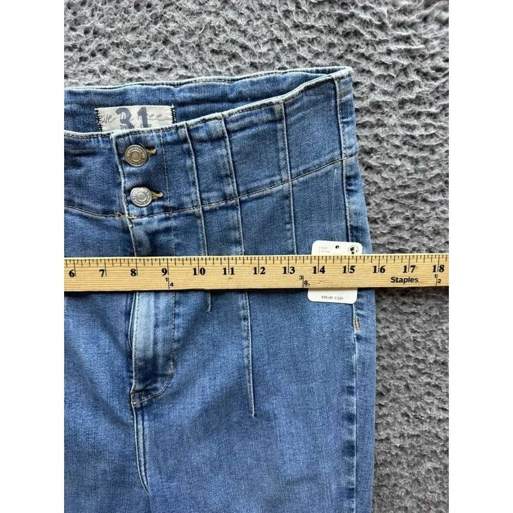NWT Free People We The Free‎ Jayde Flare Denim Jeans Indigo Womens Size 31